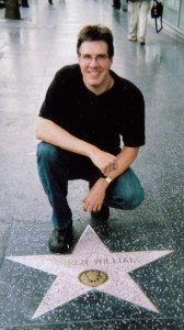 JS&WK in Hollywood Author John Stangeland at Warren Williams star on Hollywood Walk of Fame