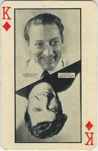 1932 P.G. Wenger Warren William-George Bancroft LA Olympics Playing Card